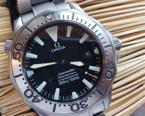 Omega Seamaster titanium for sale